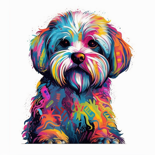 Maltese Dog Vinyl Decal Sticker for Car, Laptop, Tumbler and more # 006989