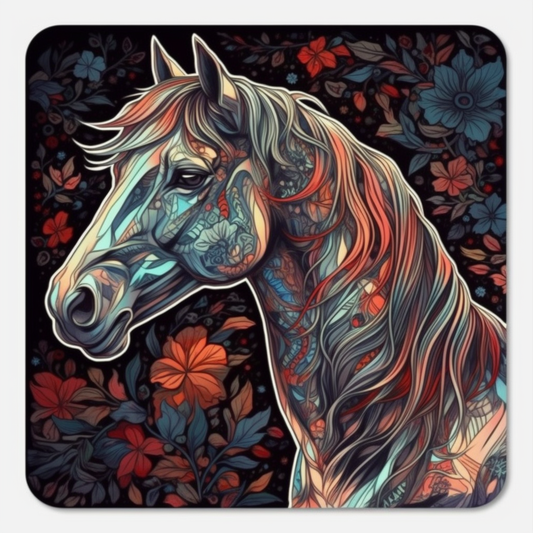 Horse Vinyl Decal Sticker for Car, Laptop, Tumbler and more # 00732