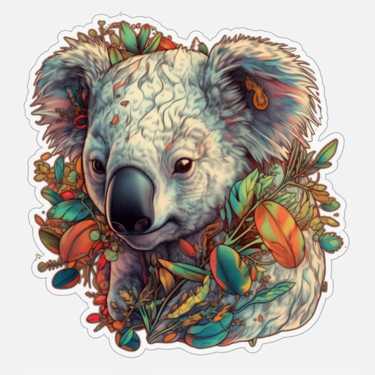 Koala Vinyl Decal Sticker for Car, Laptop, Tumbler and more # 00784