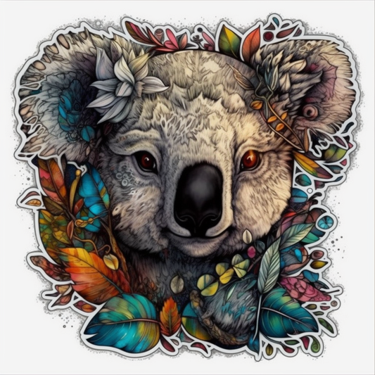 Koala Vinyl Decal Sticker for Car, Laptop, Tumbler and more # 00792