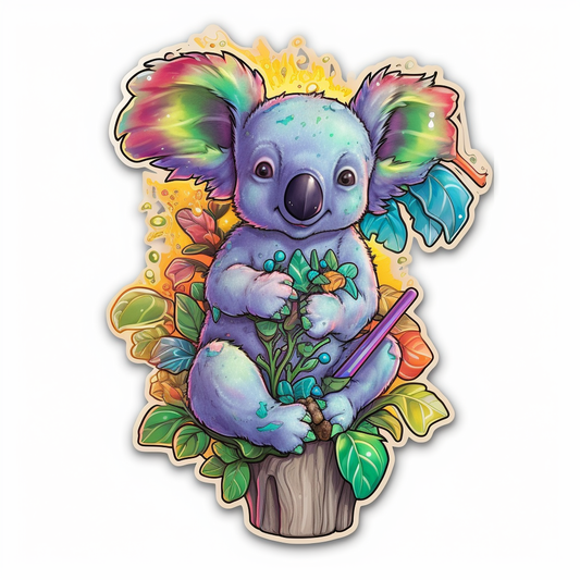 Koala Vinyl Decal Sticker for Car, Laptop, Tumbler and more # 00780