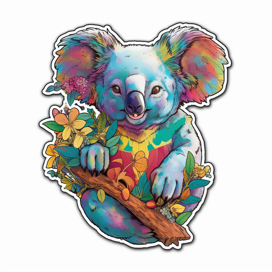 Koala Vinyl Decal Sticker for Car, Laptop, Tumbler and more # 00777