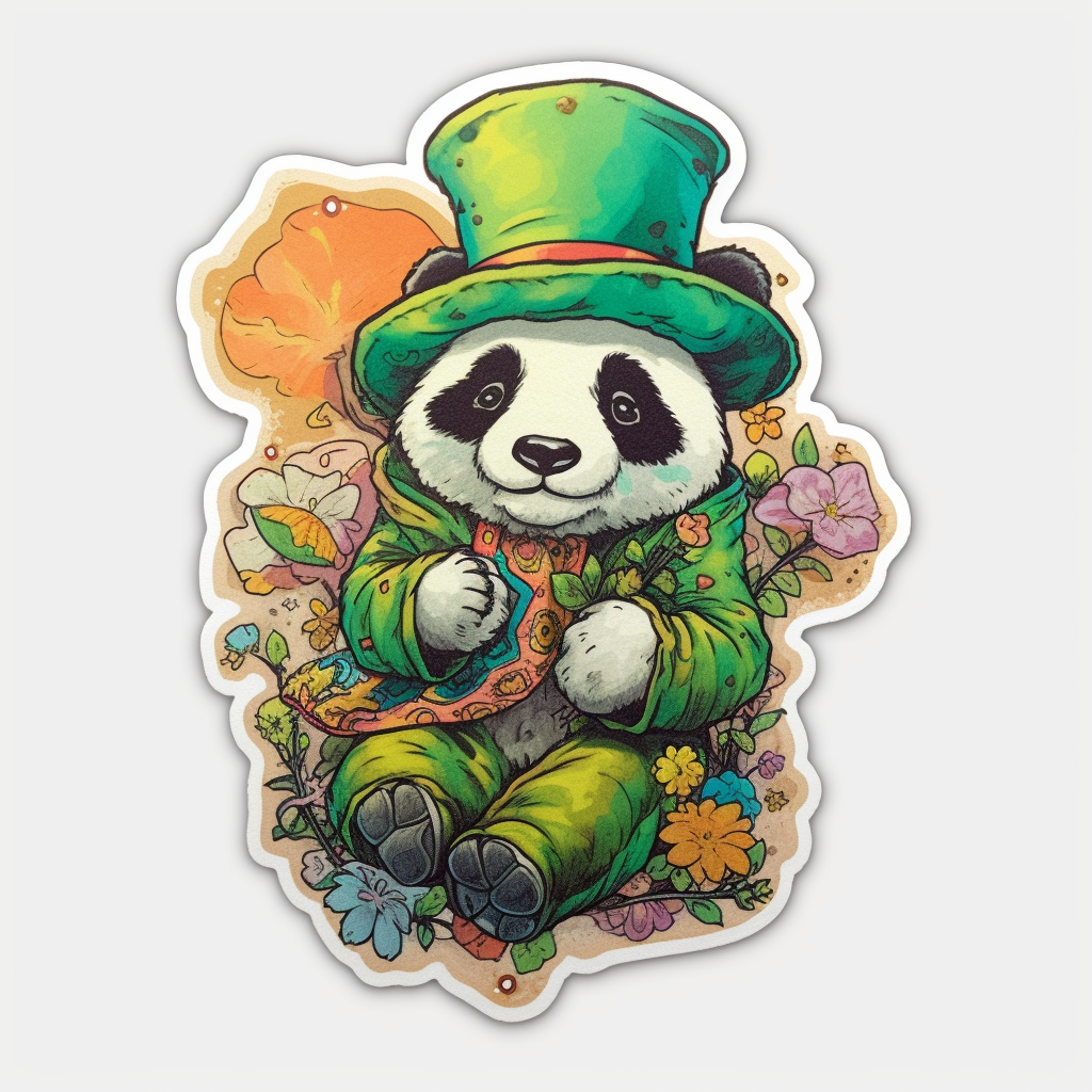 Panda Vinyl Decal Sticker for Car, Laptop, Tumbler and more # 006911