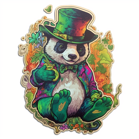 Panda Vinyl Decal Sticker for Car, Laptop, Tumbler and more # 006923