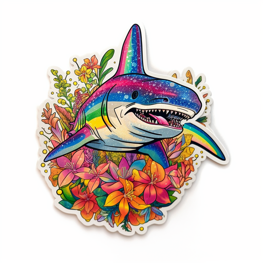 Shark Vinyl Decal Sticker for Car, Laptop, Tumbler and more # 00145