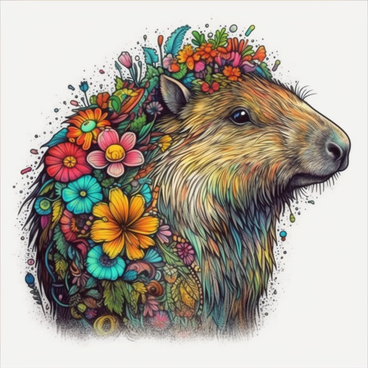 Capybara Vinyl Decal Sticker for Car, Laptop, Tumbler and more # 003454