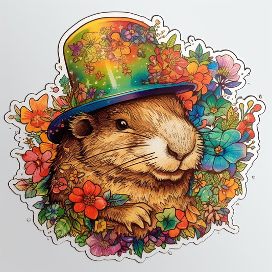 Capybara Vinyl Decal Sticker for Car, Laptop, Tumbler and more # 003476