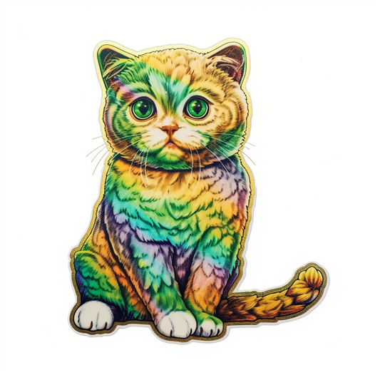 Scottish Fold Cat Vinyl Decal Sticker for Car, Laptop, Tumbler and more # 001983