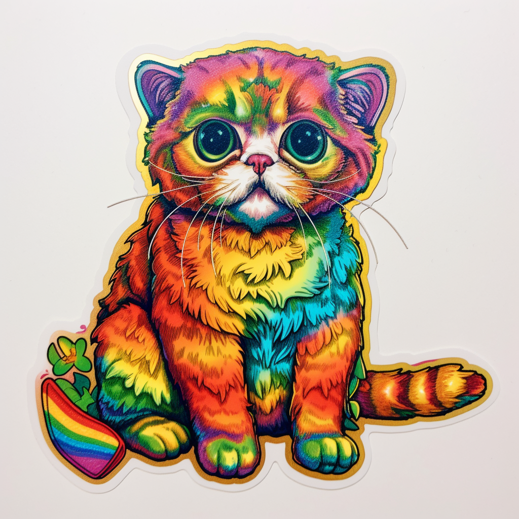Scottish Fold Cat Vinyl Decal Sticker for Car, Laptop, Tumbler and more # 001998