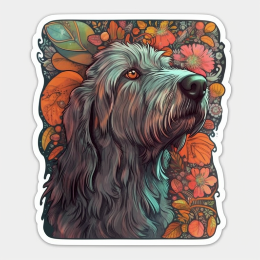 FouFou Dog Vinyl Decal Sticker for Car, Laptop, Tumbler and more # 002334