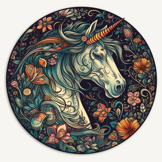 Unicorn Vinyl Decal Sticker for Car, Laptop, Tumbler and more # 00863