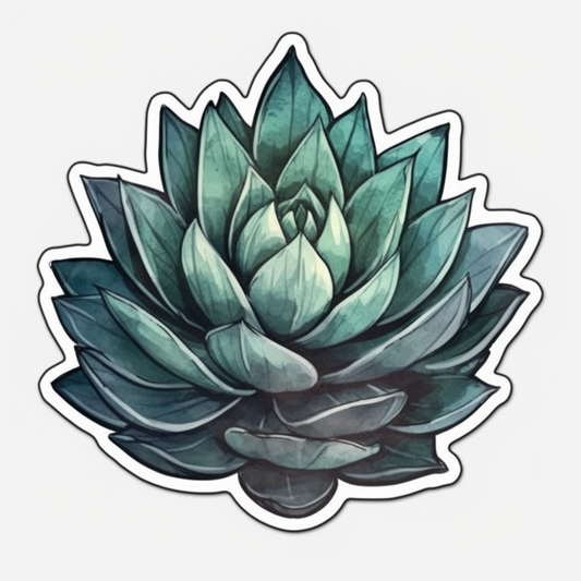 Agave Succulent Vinyl Decal Sticker for Car, Laptop, Tumbler and more # 006605