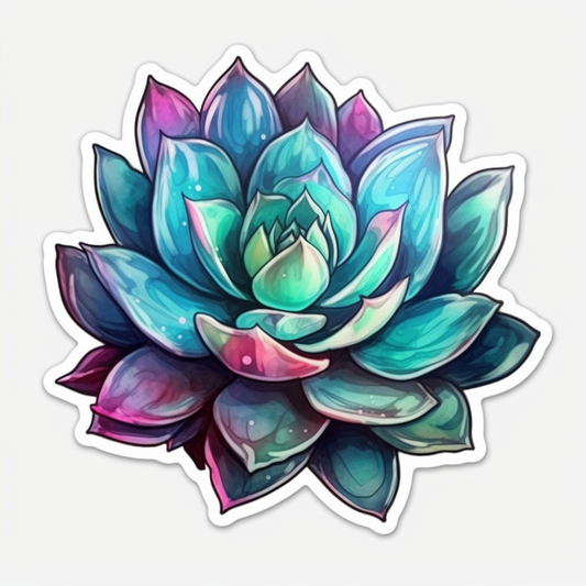 Agave Succulent Vinyl Decal Sticker for Car, Laptop, Tumbler and more # 006595