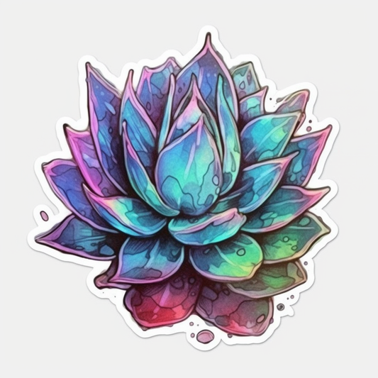 Agave Succulent Vinyl Decal Sticker for Car, Laptop, Tumbler and more # 006628