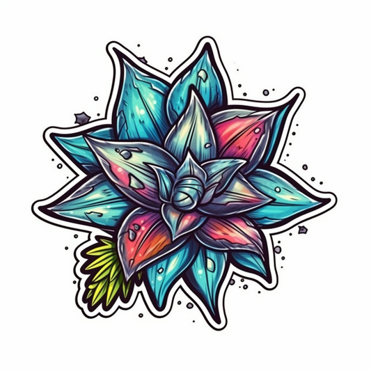 Aloe Succulent Vinyl Decal Sticker for Car, Laptop, Tumbler and more # 006779