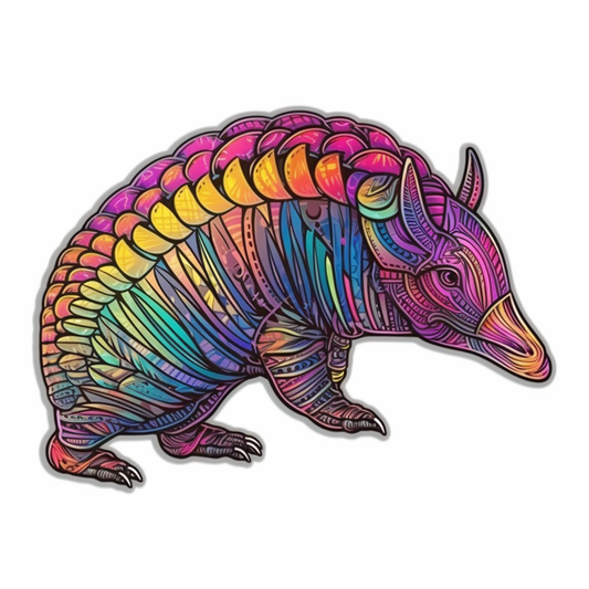 Armadillo Vinyl Decal Sticker for Car, Laptop, Tumbler and more # 007918