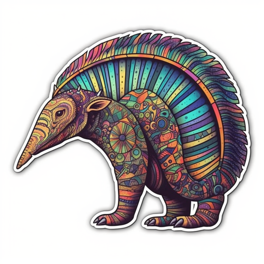 Armadillo Vinyl Decal Sticker for Car, Laptop, Tumbler and more # 007926