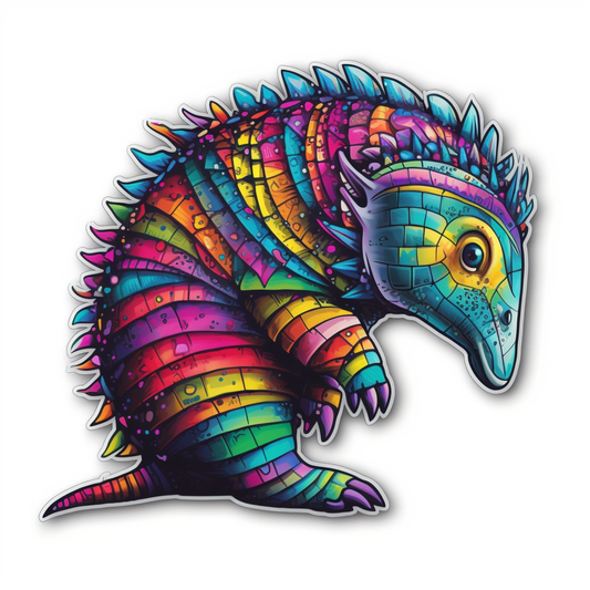 Armadillo Vinyl Decal Sticker for Car, Laptop, Tumbler and more # 007906