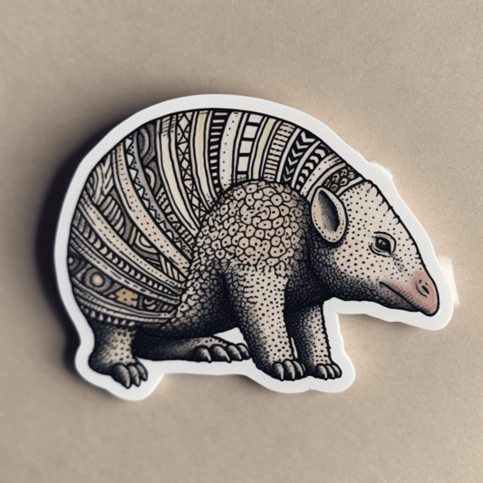 Armadillo Vinyl Decal Sticker for Car, Laptop, Tumbler and more # 007928