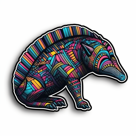 Armadillo Vinyl Decal Sticker for Car, Laptop, Tumbler and more # 007912
