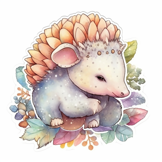 Armadillo Vinyl Decal Sticker for Car, Laptop, Tumbler and more # 007917