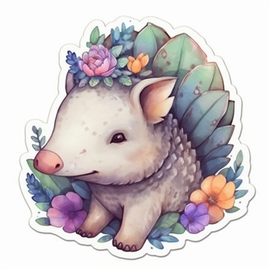 Armadillo Vinyl Decal Sticker for Car, Laptop, Tumbler and more # 007910