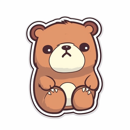 Bear Vinyl Decal Sticker for Car, Laptop, Tumbler and more # 00513