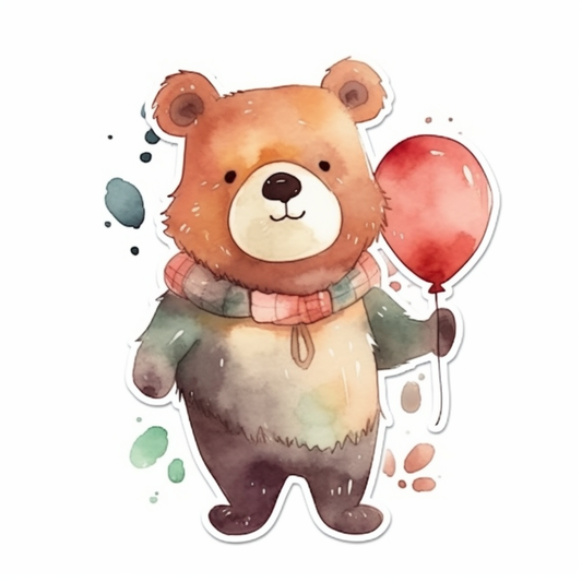 Bear Vinyl Decal Sticker for Car, Laptop, Tumbler and more # 00505