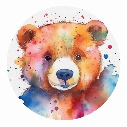 Bear Vinyl Decal Sticker for Car, Laptop, Tumbler and more # 00518