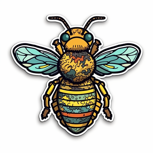 Bee Vinyl Decal Sticker for Car, Laptop, Tumbler and more # 005876