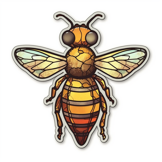 Bee Vinyl Decal Sticker for Car, Laptop, Tumbler and more # 005875