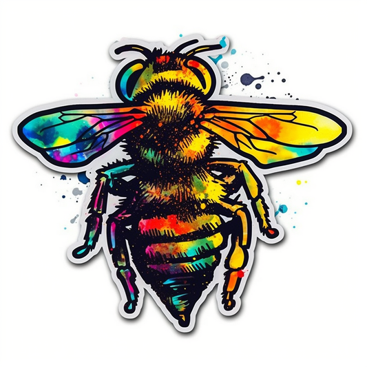 Bee Vinyl Decal Sticker for Car, Laptop, Tumbler and more # 005897