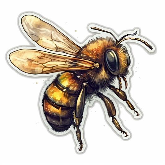 Bee Vinyl Decal Sticker for Car, Laptop, Tumbler and more # 005903