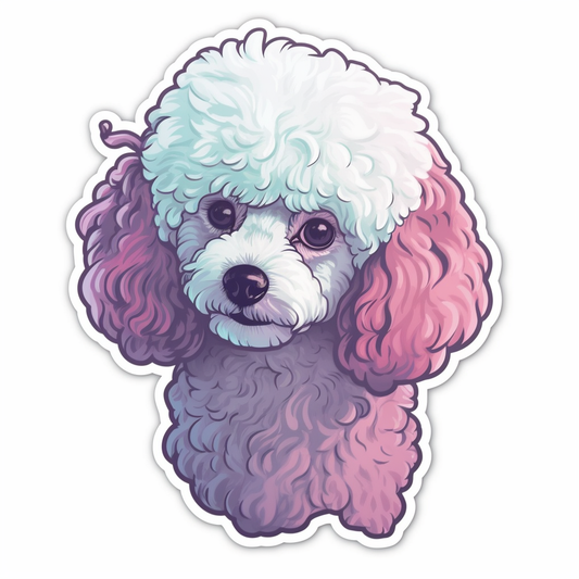 Bichon Frise Dog Vinyl Decal Sticker for Car, Laptop, Tumbler and more # 007403