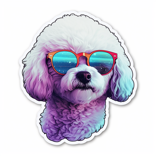 Bichon Frise Dog Vinyl Decal Sticker for Car, Laptop, Tumbler and more # 007402