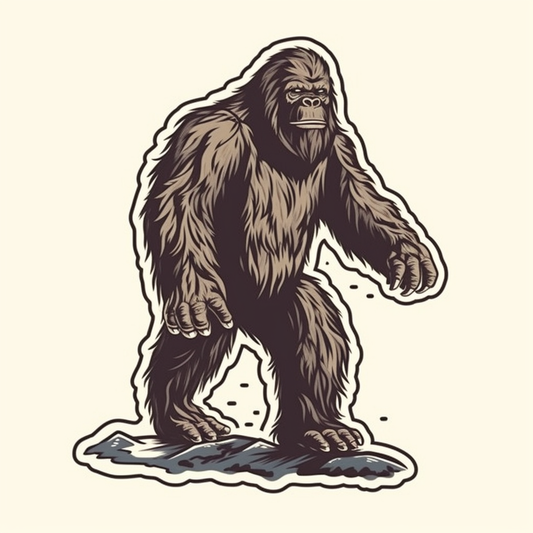 Big Foot Vinyl Decal Sticker for Car, Laptop, Tumbler and more # 006838