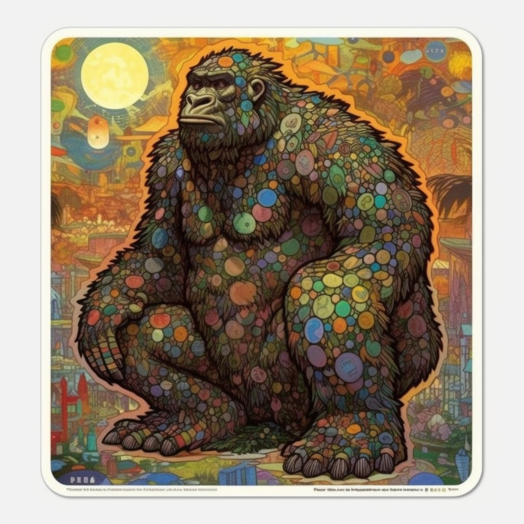 Big Foot Vinyl Decal Sticker for Car, Laptop, Tumbler and more # 006837