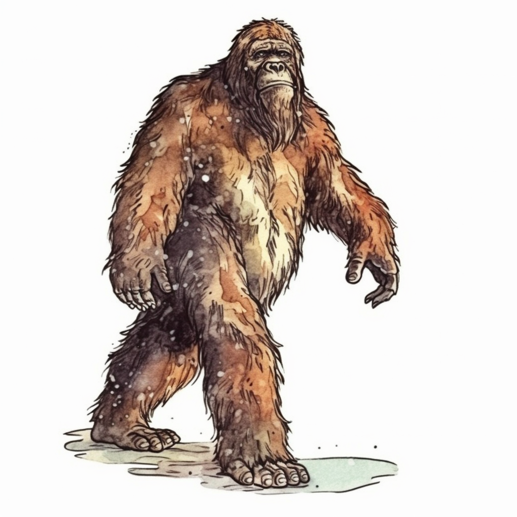 Big Foot Vinyl Decal Sticker for Car, Laptop, Tumbler and more # 006836