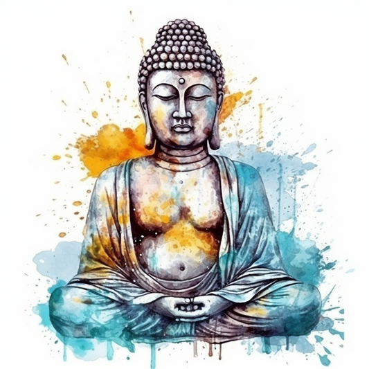 Buddha Vinyl Decal Sticker for Car, Laptop, Tumbler and more # 0010173