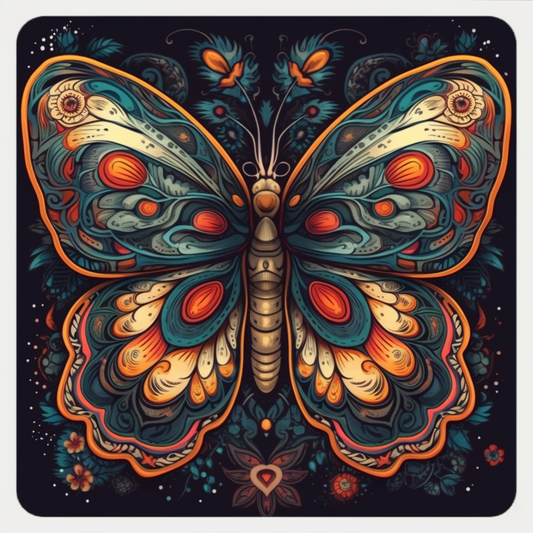 Butterfly Vinyl Decal Sticker for Car, Laptop, Tumbler and more # 005904