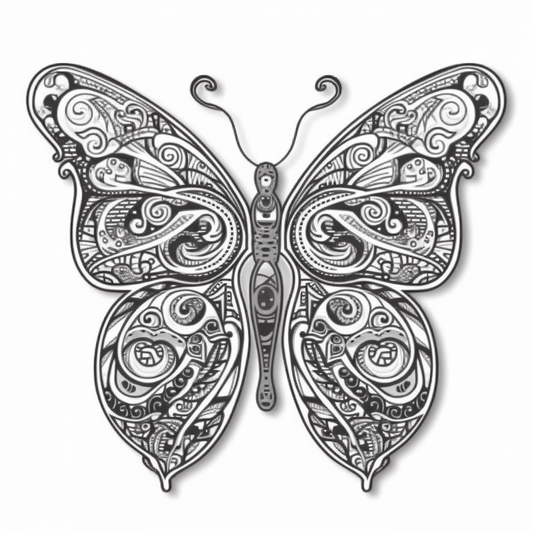 Butterfly Vinyl Decal Sticker for Car, Laptop, Tumbler and more # 005747