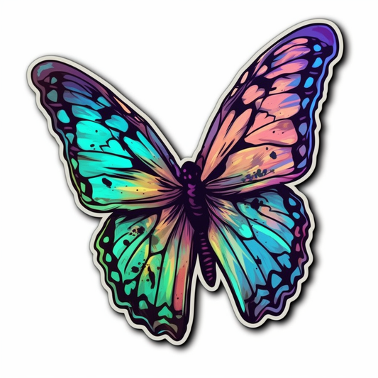 Butterfly Vinyl Decal Sticker for Car, Laptop, Tumbler and more # 005963