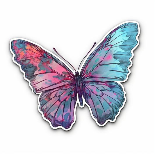Butterfly Vinyl Decal Sticker for Car, Laptop, Tumbler and more # 005802