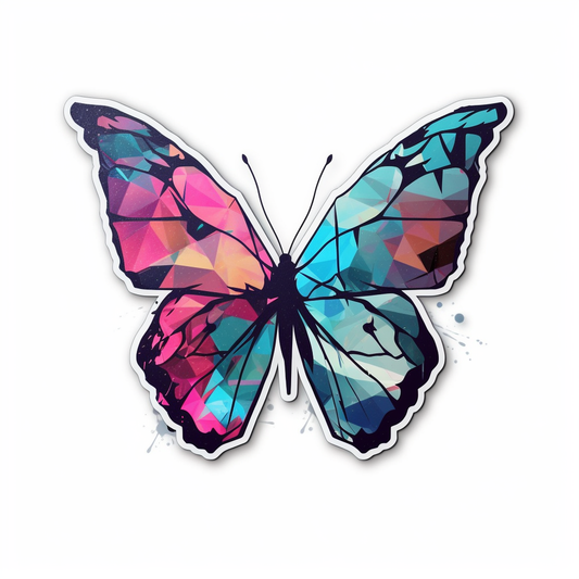 Butterfly Vinyl Decal Sticker for Car, Laptop, Tumbler and more # 005751