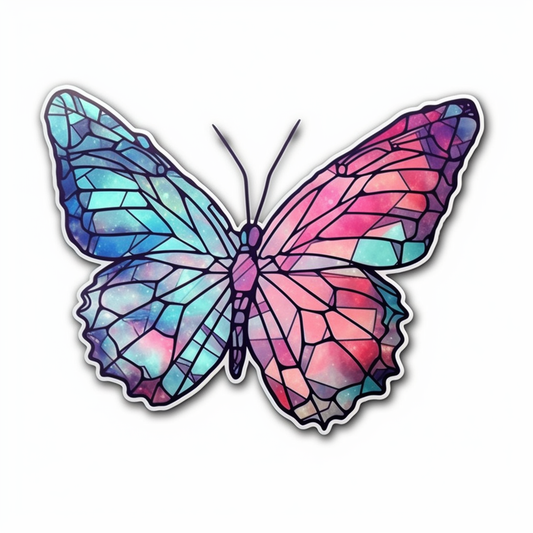 Butterfly Vinyl Decal Sticker for Car, Laptop, Tumbler and more # 006074