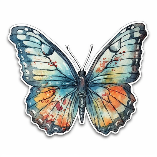 Butterfly Vinyl Decal Sticker for Car, Laptop, Tumbler and more # 005811