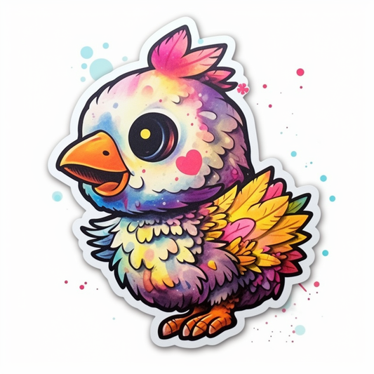 Chicken Vinyl Decal Sticker for Car, Laptop, Tumbler and more # 006564