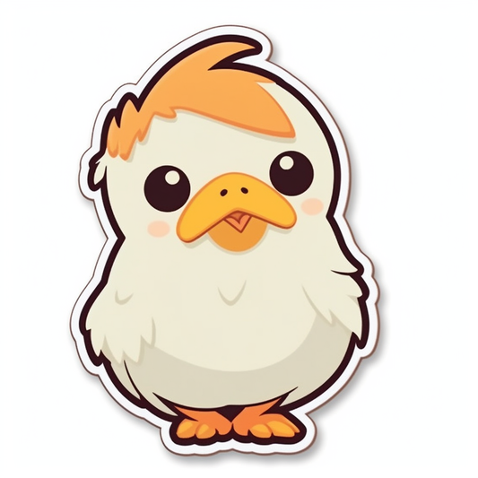 Chicken Vinyl Decal Sticker for Car, Laptop, Tumbler and more # 006575