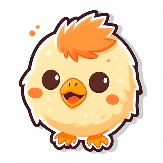 Chicken Vinyl Decal Sticker for Car, Laptop, Tumbler and more # 006569