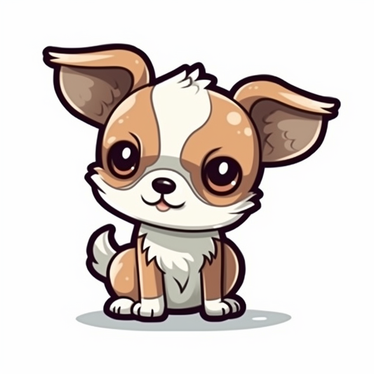 Chihuahua Dog Vinyl Decal Sticker for Car, Laptop, Tumbler and more # 003649
